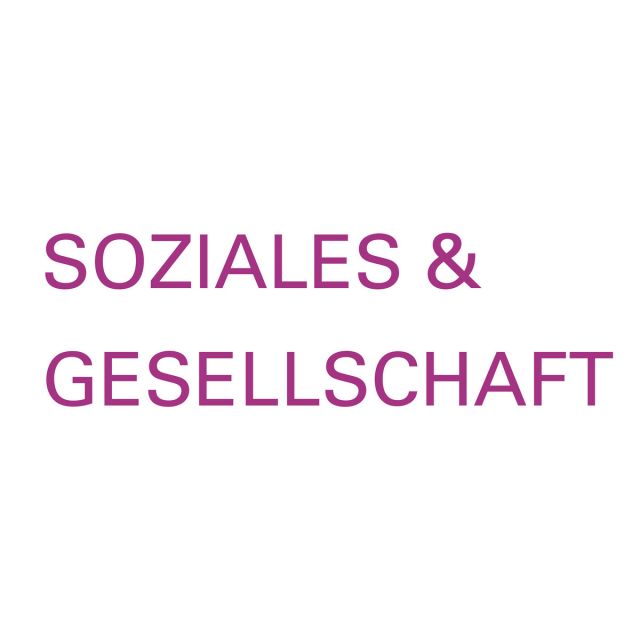 Überschrift Soziales und Gesellschaft