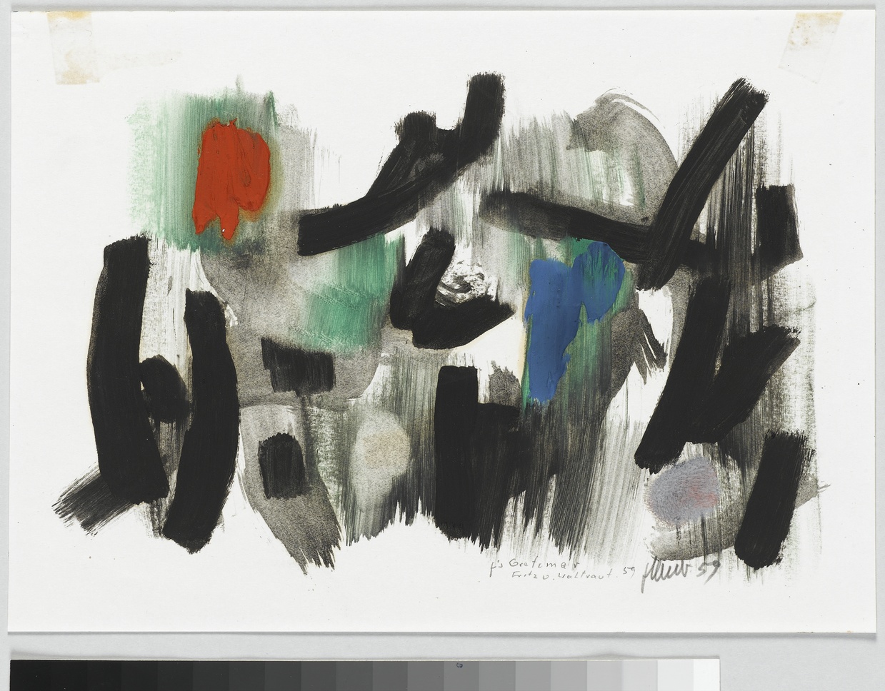Fritz Winter: Komposition 1959