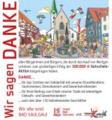 Bad Saulgauer Einkaufsgutscheine sind nach zwei Tagen vergriffen