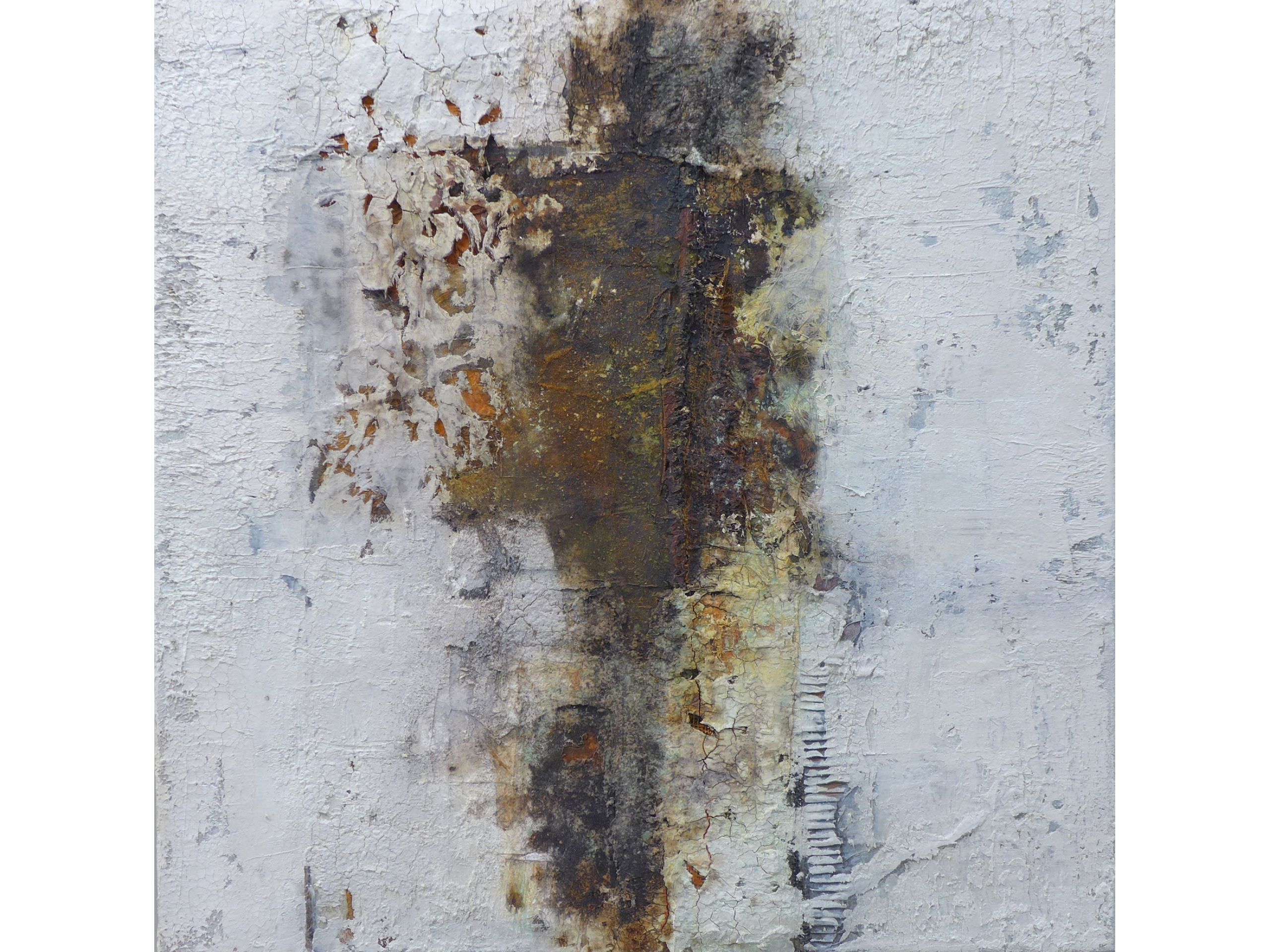 &#039;O.T.&#039; , 2019, Mischtechnik, 70 x 70 cm, 250 € 