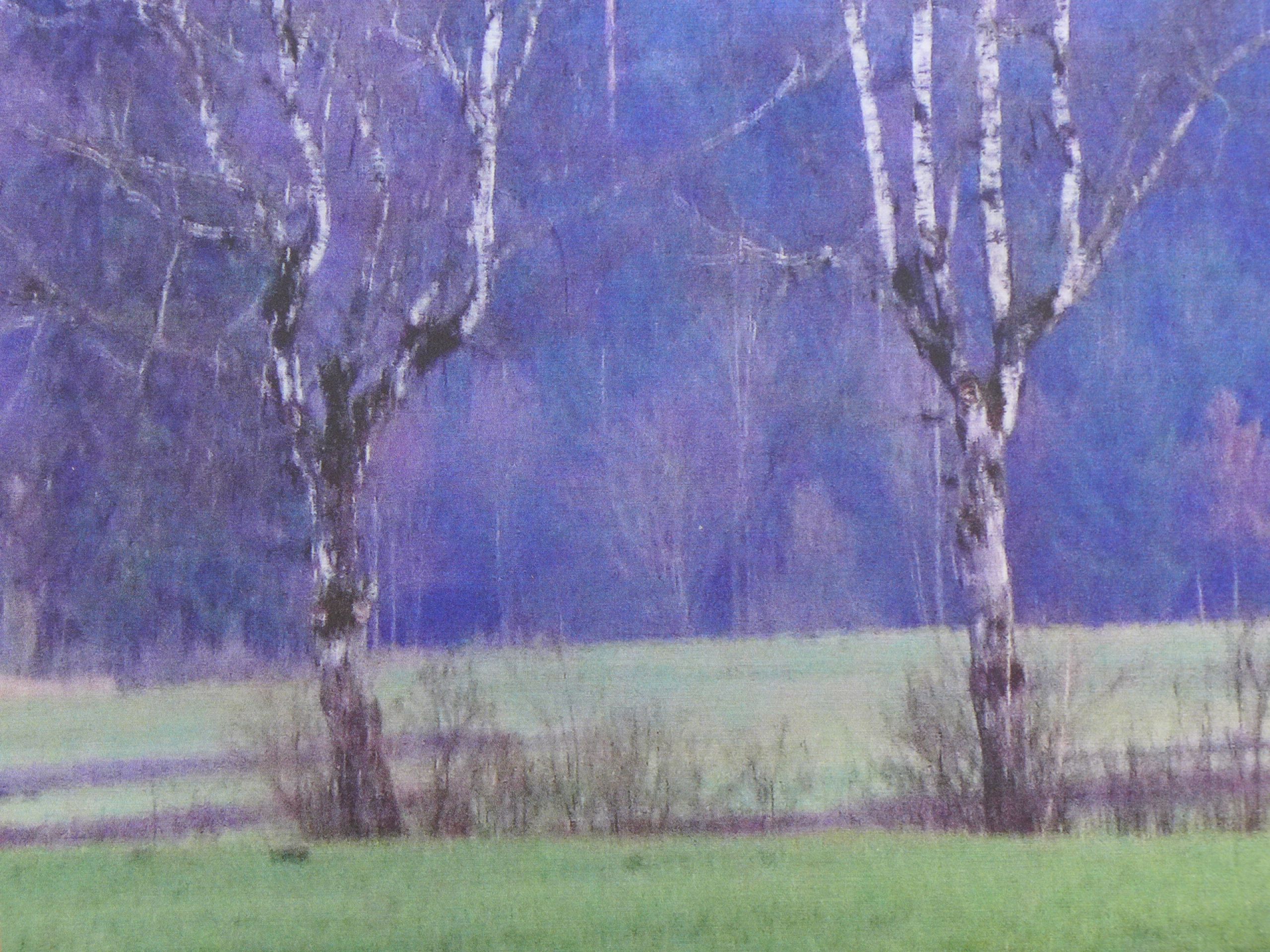 &#039;Blaue Stunde&#039;, 2021, Foto auf Alu-Dibond, 18 x 24 cm, 60 €