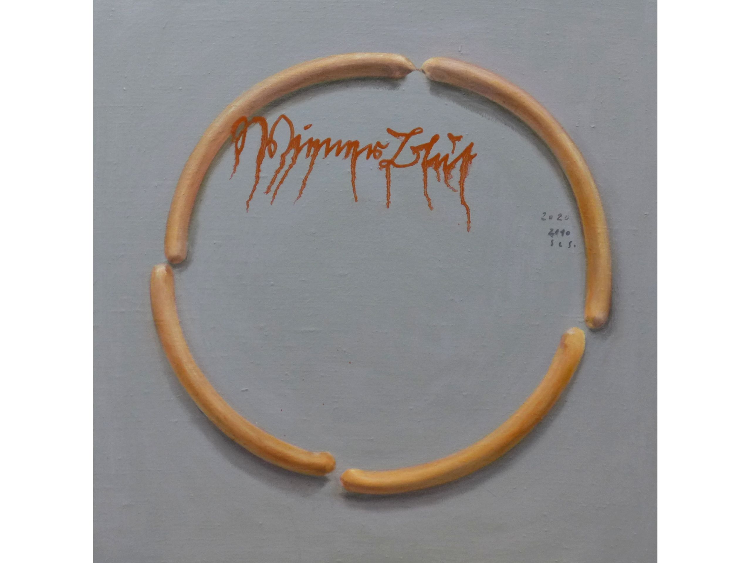 'Wiener Blut oder "Der Reigen"', 2021, Öl auf Leinwand, 50 x 50 cm, 700 €