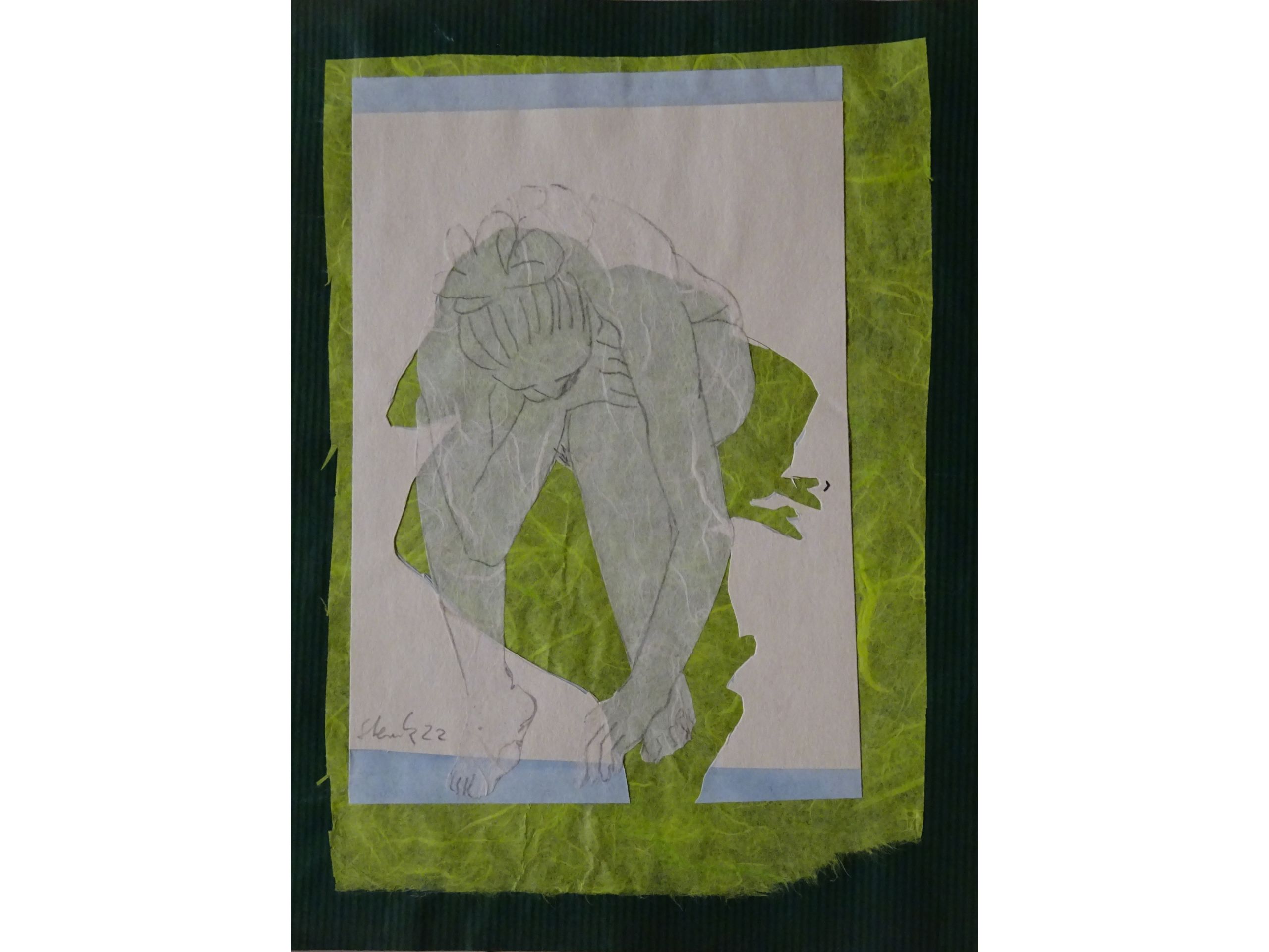 &#039;Akt&#039;, 2022, Zeichnung, 100 € 