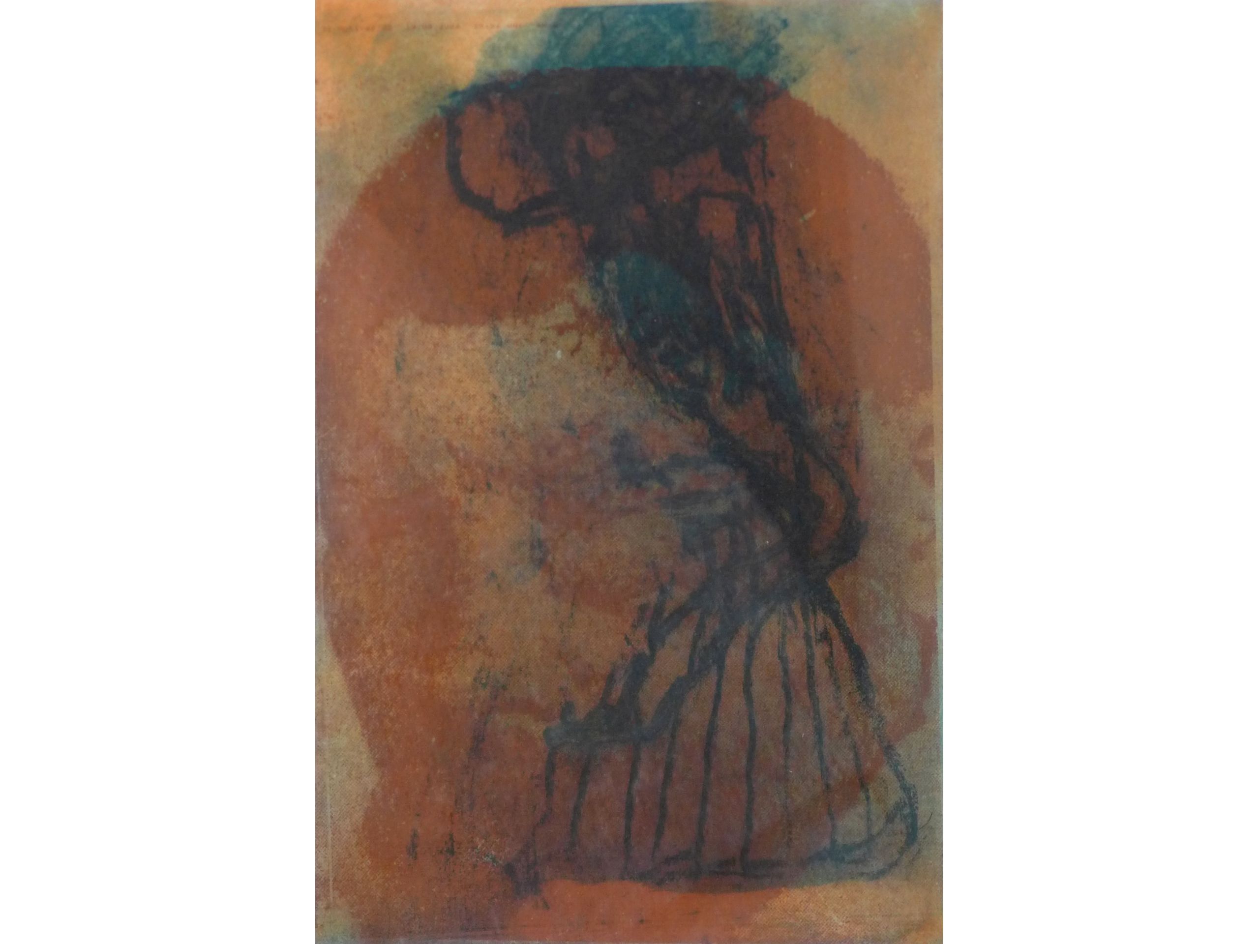 'O.T.' aus der Serie "Shunt", 2003, Farbradierung / Aquatinta, 30 x 20 cm, 120 € 