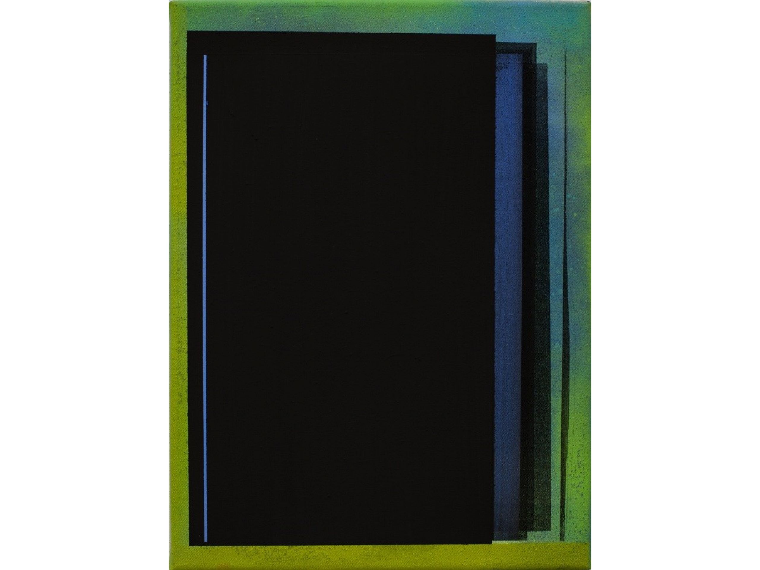 Gerhard Langenfeld, 'O.T.', 2021, Acryl auf Leinwand, 34 x 25 cm, 300 € 