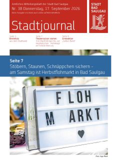 Aktuelles Stadtjournal, Donnerstag, 17.09.2026