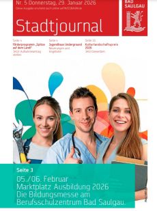 Aktuelles Stadtjournal, Donnerstag, 29.01.2026