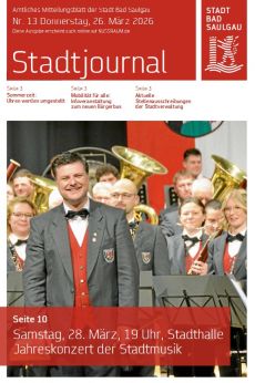 Aktuelles Stadtjournal, Donnerstag, 26.03.2026