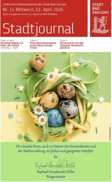 Aktuelles Stadtjournal, Mittwoch, 01.04.2026