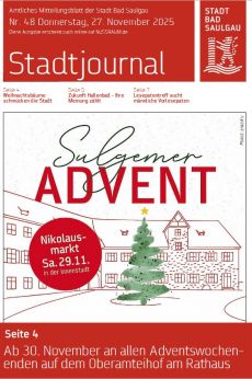 Aktuelles Stadtjournal, Donnerstag, 27.11.2025