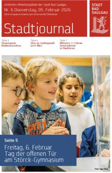 Aktuelles Stadtjournal, Donnerstag, 05.02.2026