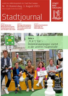 Aktuelles Stadtjournal, Donnerstag, 03. August 2023