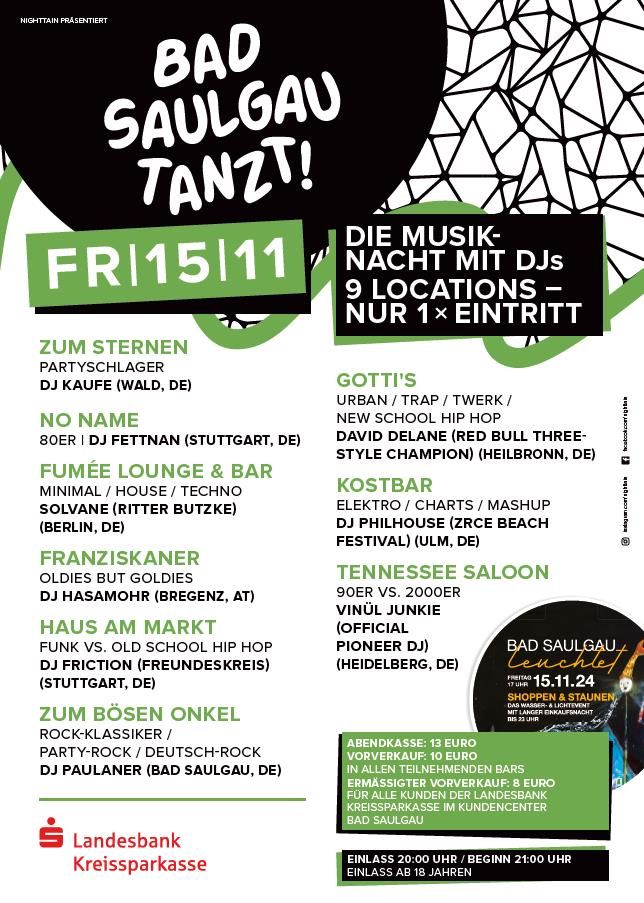 Plakat Bad Saulgau Tanzt 2024