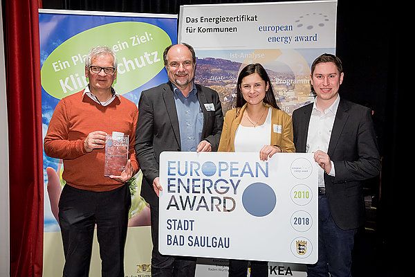 Auszeichnung als Europäische Energie- und Klimaschutzkommune
