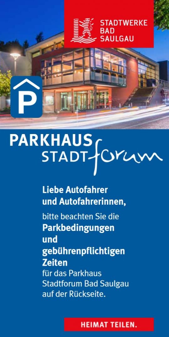 Parkhaus Flyer