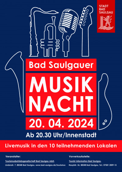 Plakat Musiknacht 2024